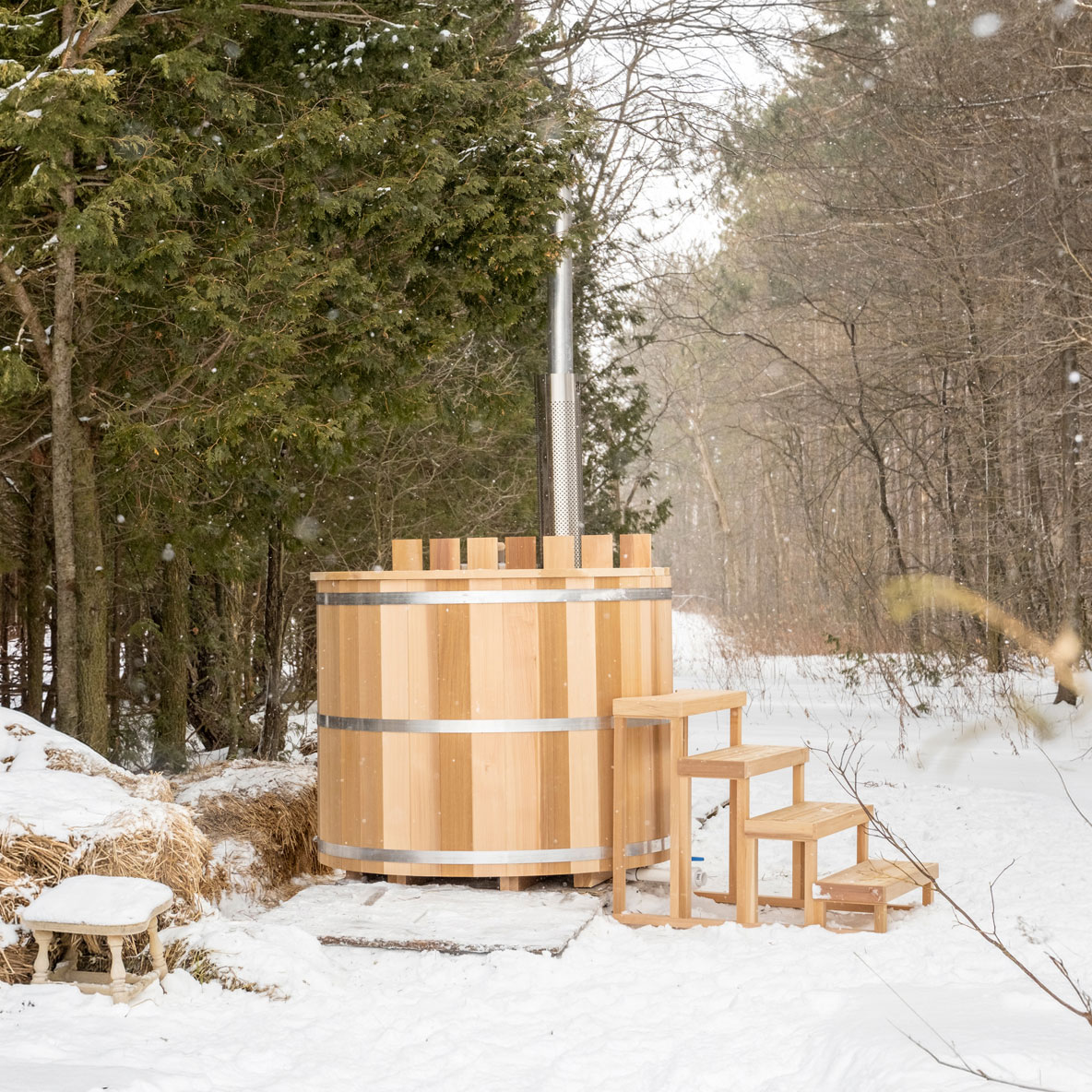 Leisurecraft Original Cedar Hot Tub Assembly